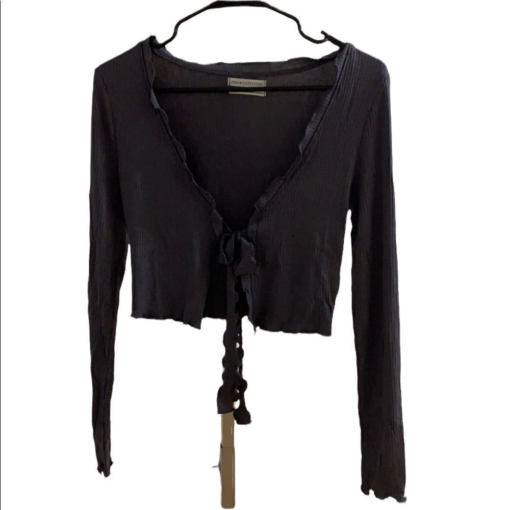 UO crop long sleeve